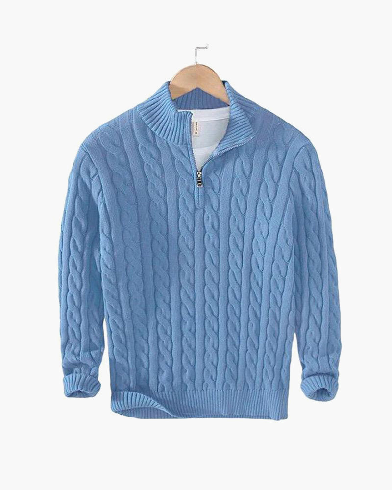 TAEBAEK – Pull torsadé zippé