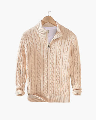 TAEBAEK – Pull torsadé zippé