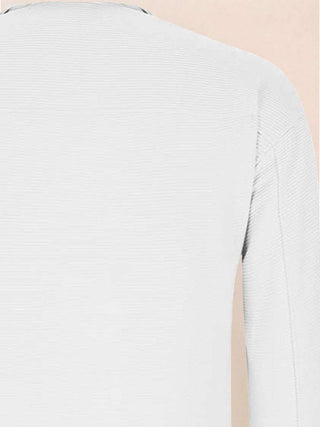 Half-Zip Waffle Pullover