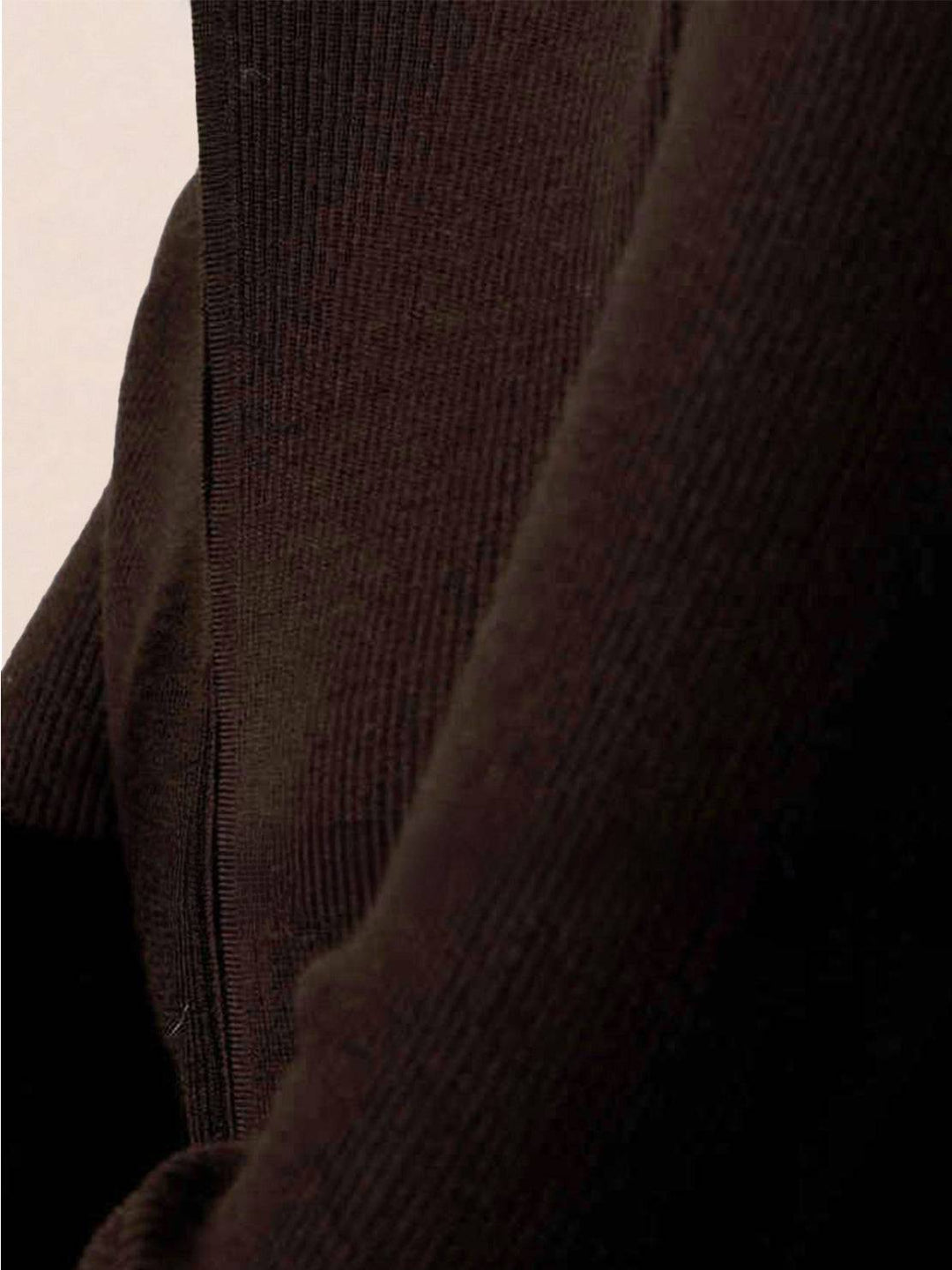 Zip-Up Knit Cardigan Jacket