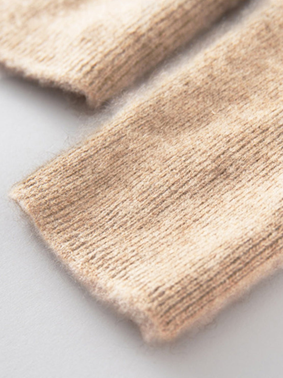 Wool-Cashmere Round Neck Pullover