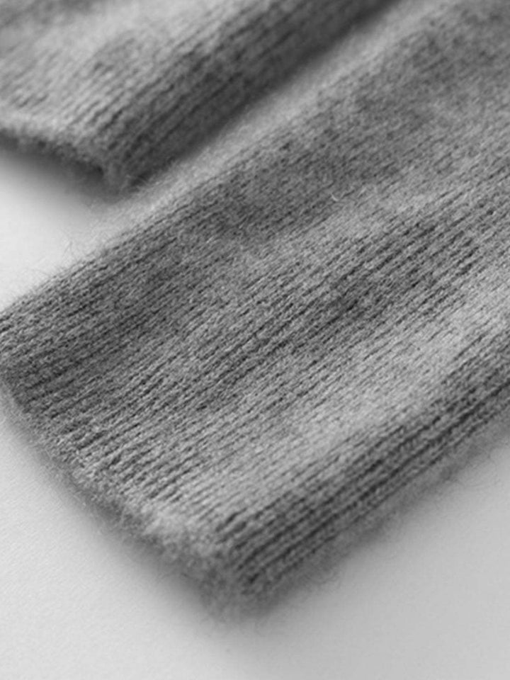 Wool-Cashmere Round Neck Pullover