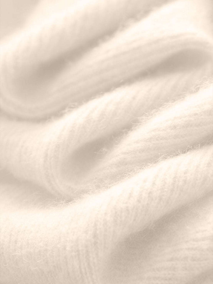 Wool-Cashmere Round Neck Pullover