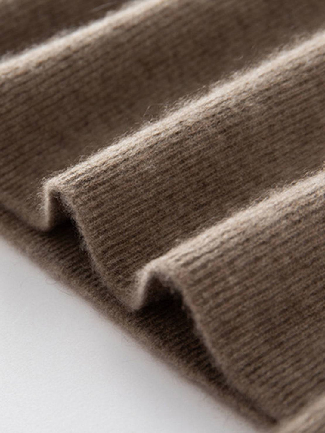 Wool-Cashmere Round Neck Pullover