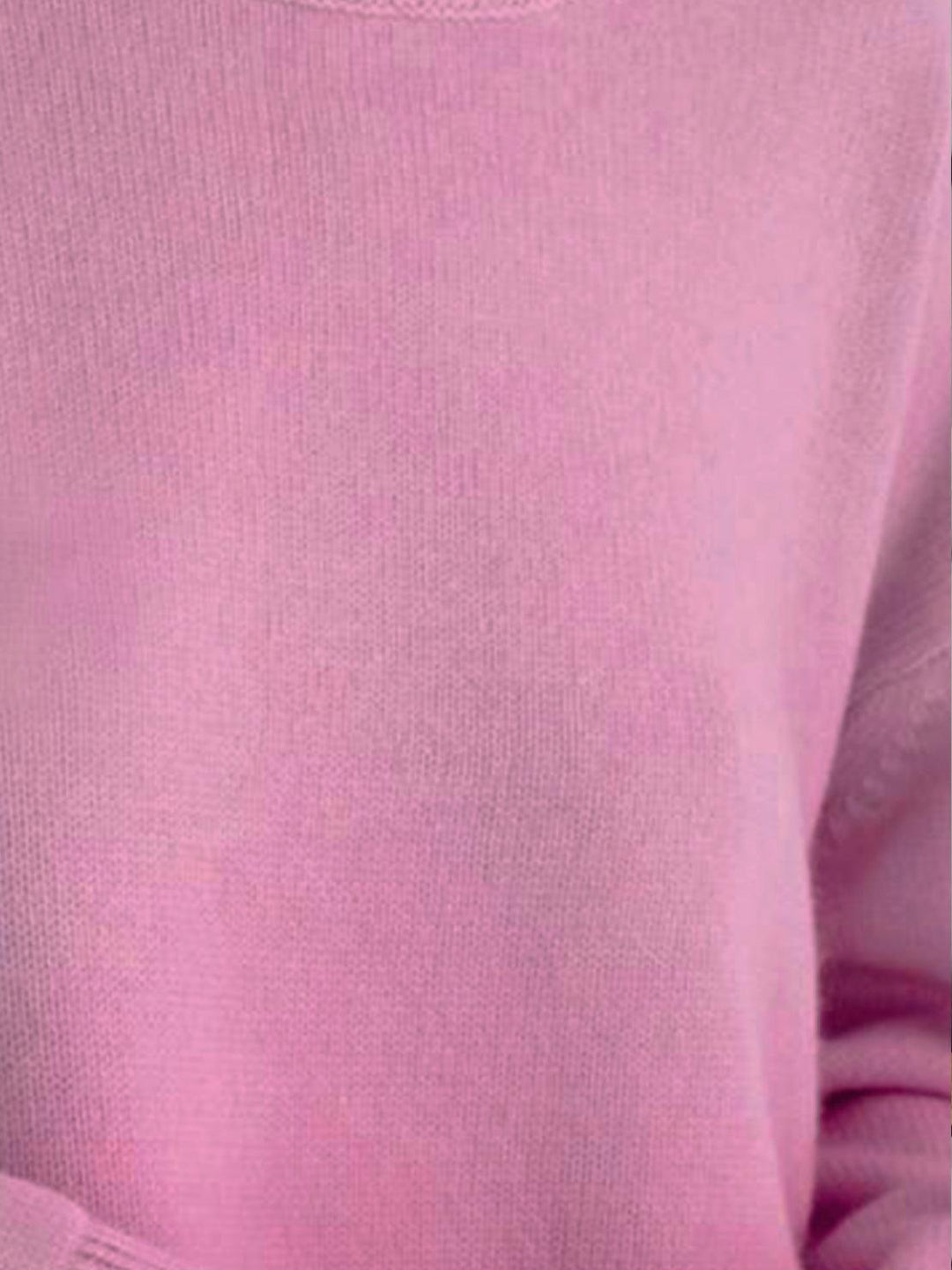 Oversized Crew Neck Knit Sweater