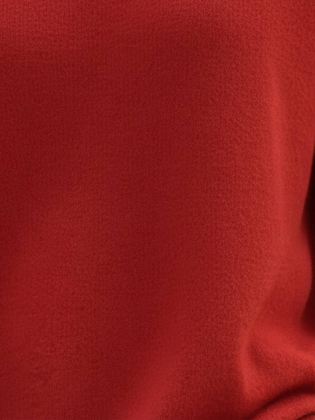 Oversized Crew Neck Knit Sweater