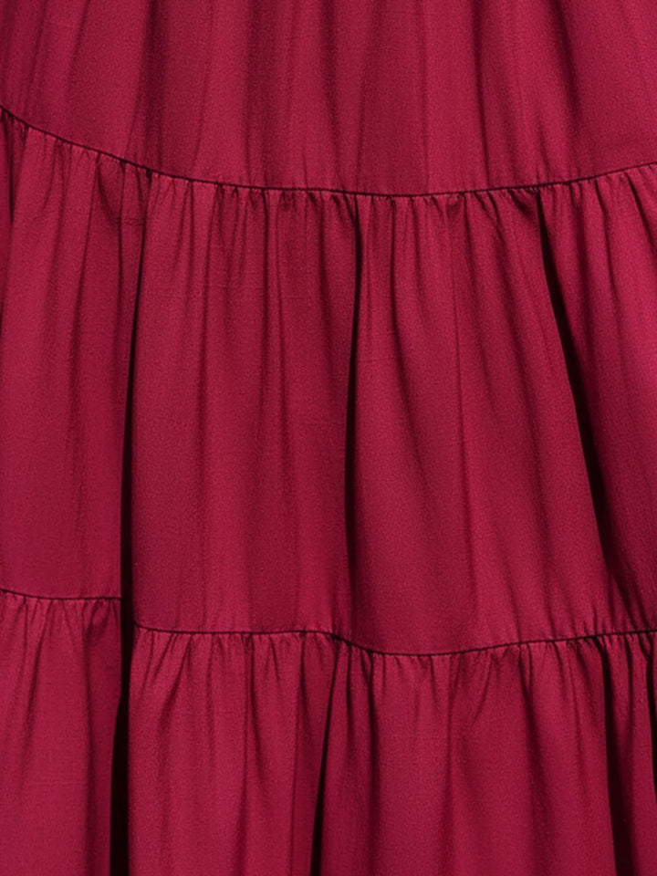 Smocked Sleeveless Maxi Dress