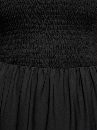 Smocked Sleeveless Maxi Dress