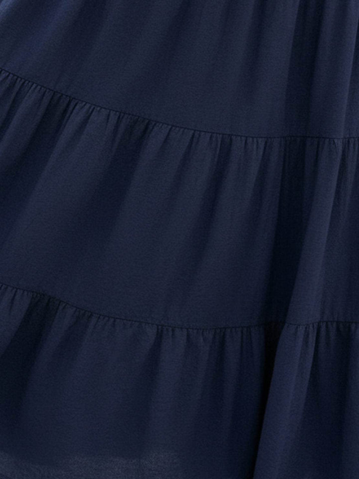 Smocked Sleeveless Maxi Dress