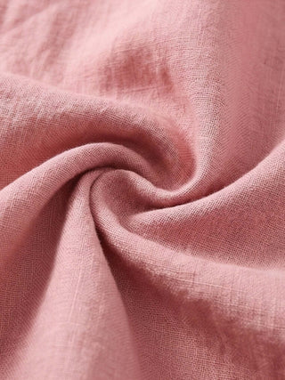 100% Linen Pocket Midi Dress