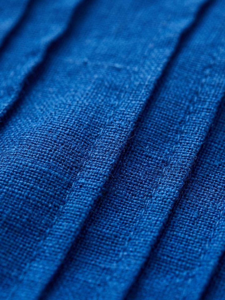 100% Cotton Linen Pintuck Dress