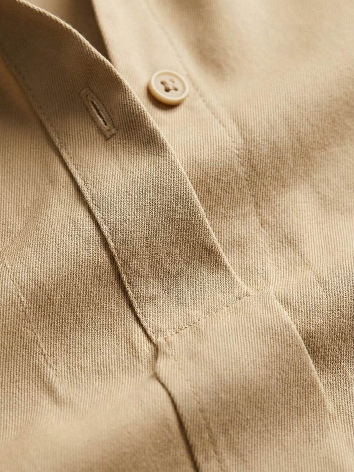 Wrinkle-Free Button-Down Dress