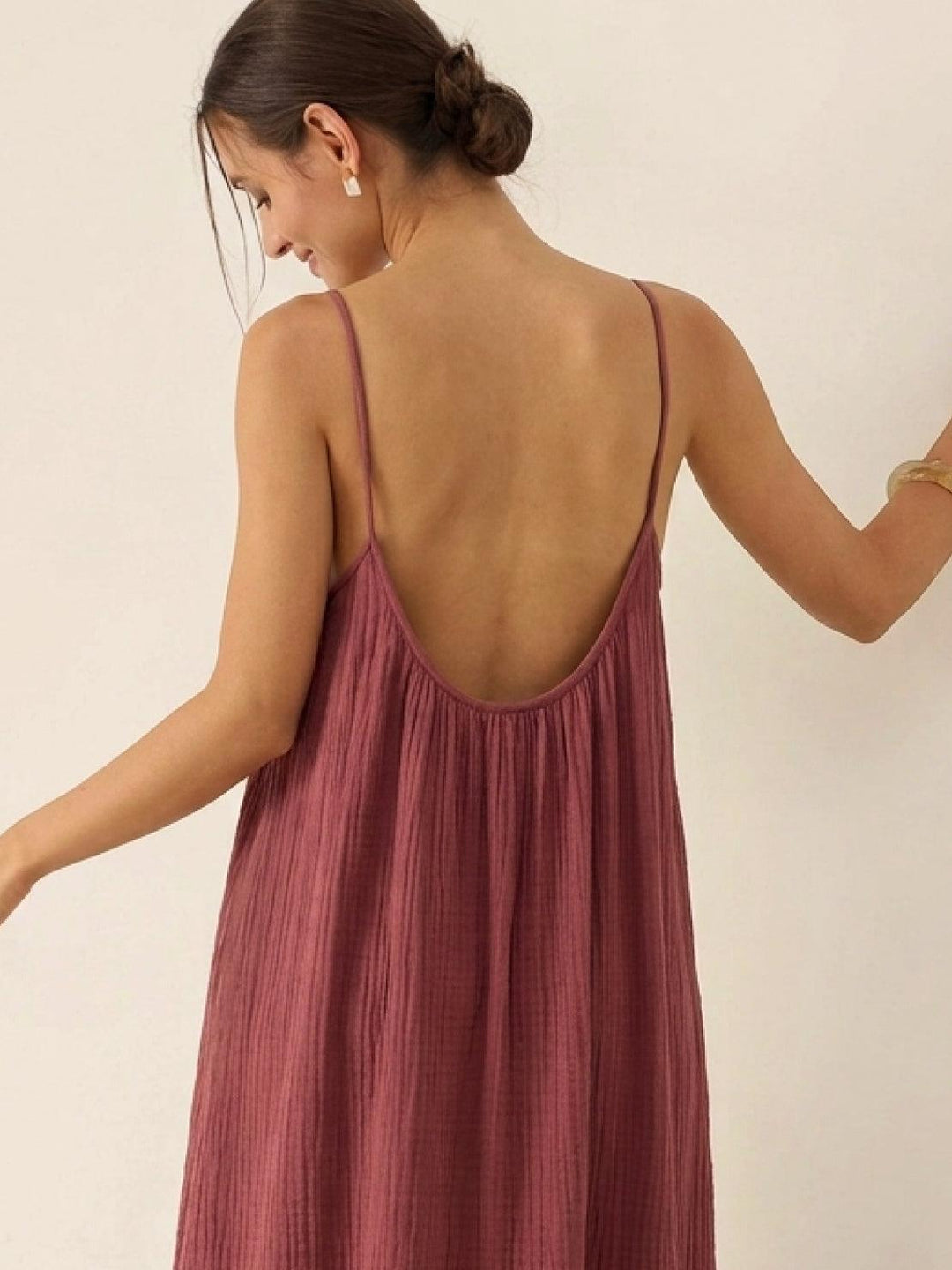 100% Pure Cotton Gauze Maxi Dress