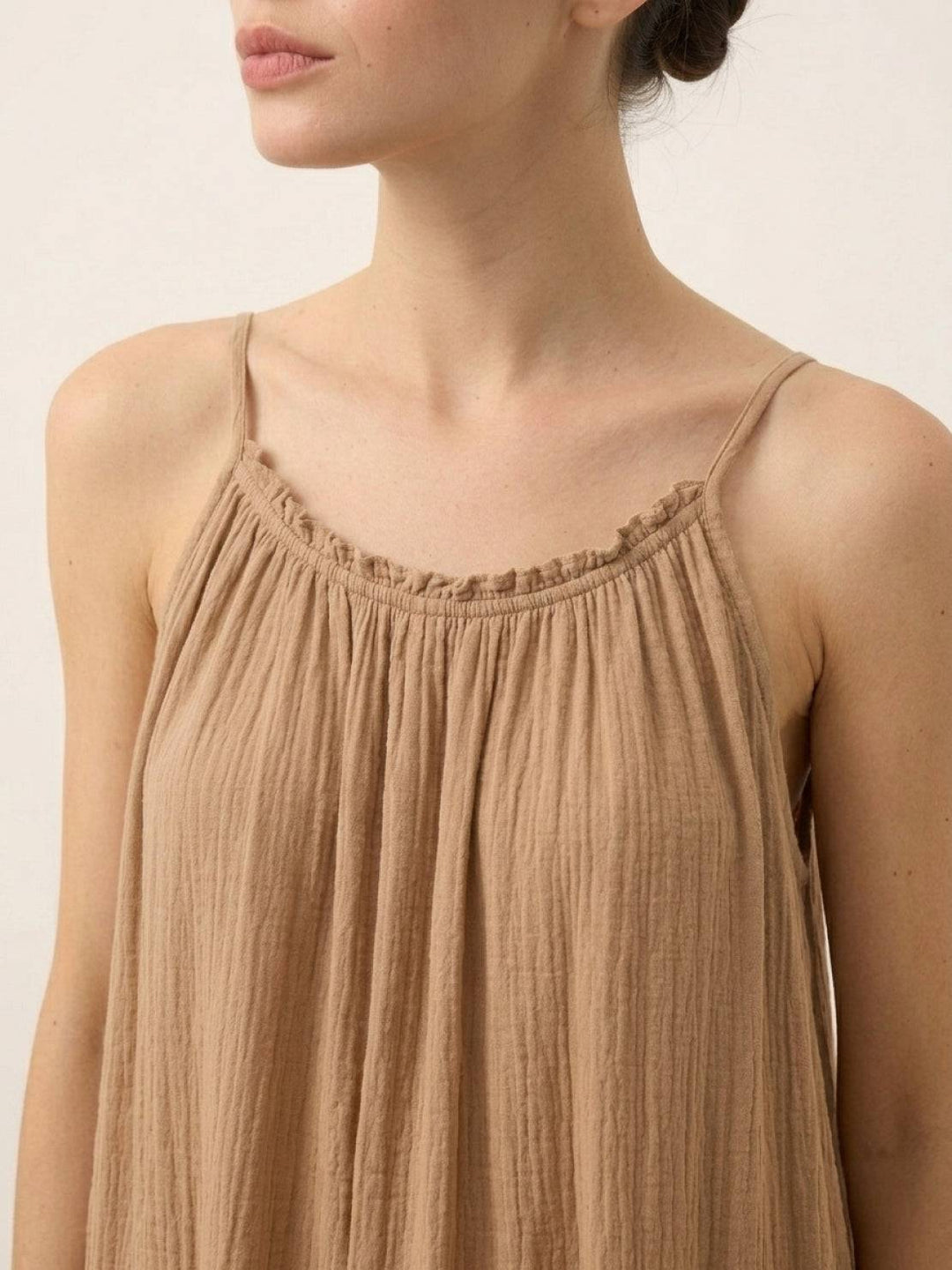 100% Pure Cotton Gauze Maxi Dress