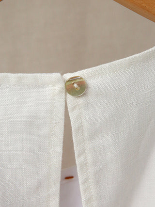 Linen Lyocell Blend Dress