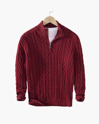 TAEBAEK – Pull torsadé zippé