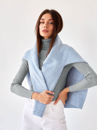 Ribbed Knit Turtleneck Sweater