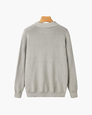 RASON Polo demi-zip