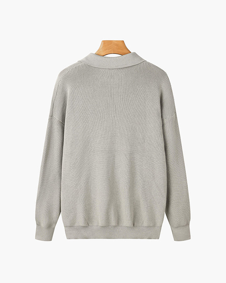RASON Polo demi-zip