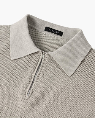 RASON Polo demi-zip