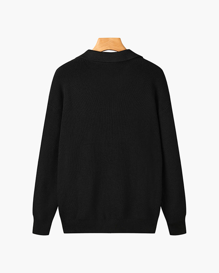 RASON Polo demi-zip