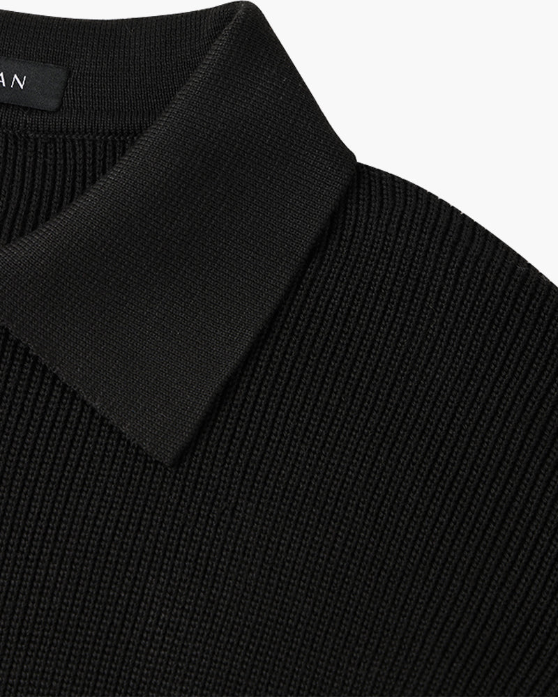 RASON Polo demi-zip