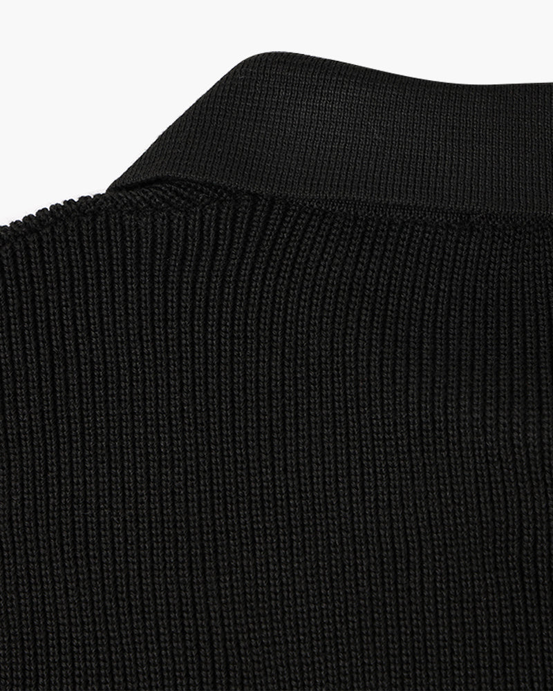 RASON Polo demi-zip