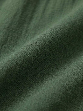 Capped-sleeve, Voluminous Pleated Midi Dress